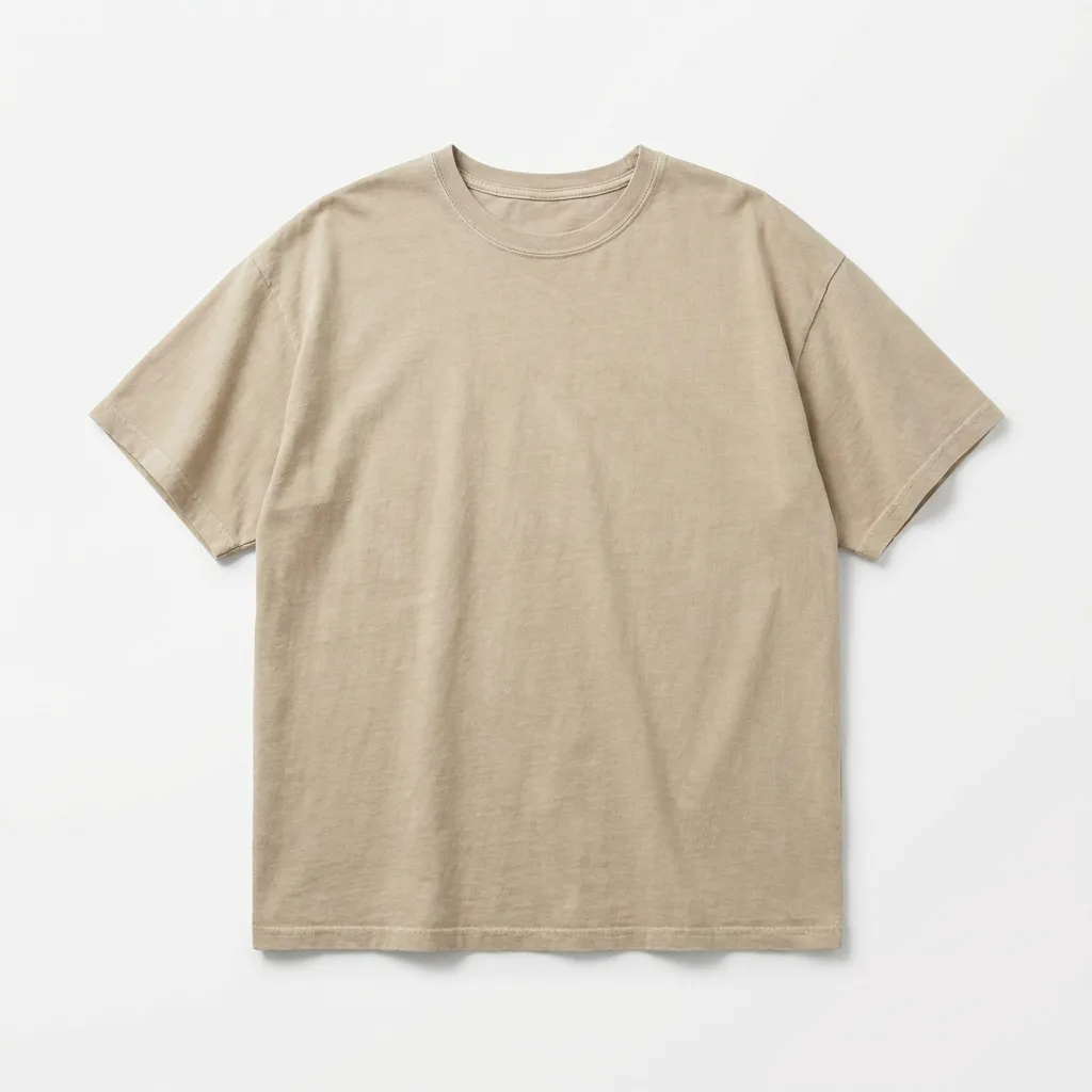 Unisex Garment-Dyed Drop-Shoulder Cotton Tee | Shaka Wear